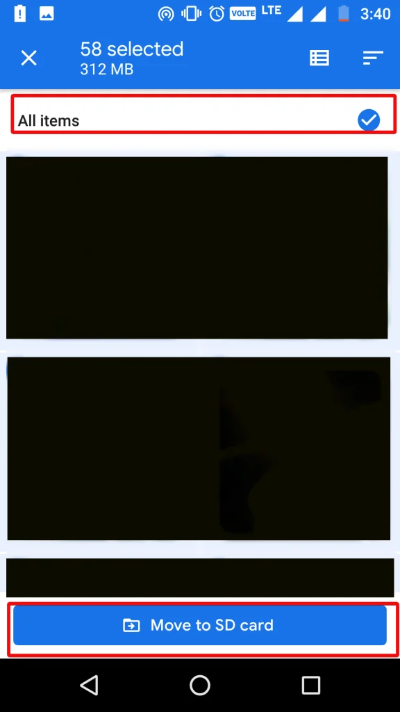 Jak přenášet soubory z interního úložiště na SD kartu v systému Android