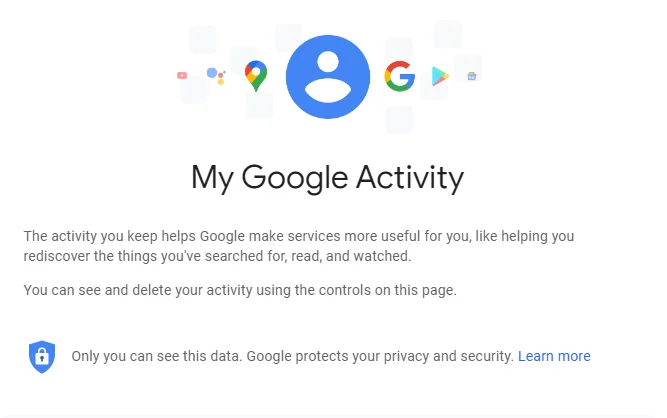 Как да изтриете вашата история на активността в Google на вашия компютър?