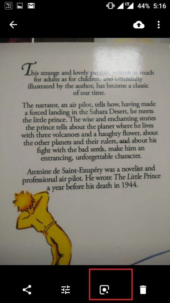 Kako kopirati vsebino iz učbenikov z Google Lens