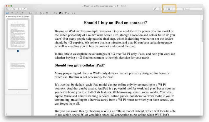 Hvernig á að skrifa undir PDF á Mac: Búðu til stafræna undirskrift og bættu henni við PDF skjöl (2021)