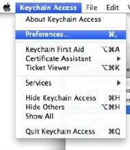 Hur man återställer nyckelringlösenord på Mac