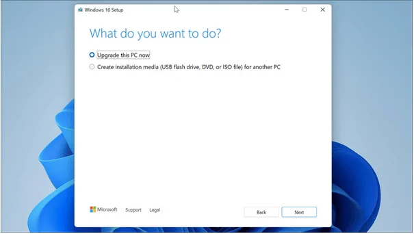 Як перейти з Windows 11 на Windows 10