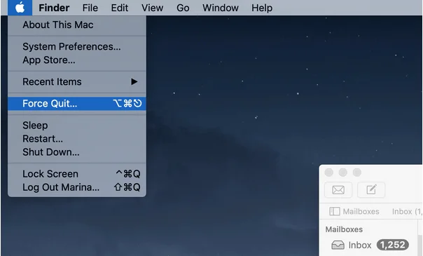 Si të kontrolloni + Alt + fshirje në një Mac dhe të hiqni me forcë aplikacionet