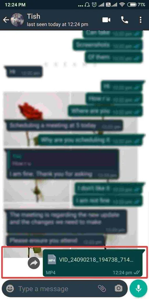 Hur man skickar stora videor på WhatsApp från iPhone och Android
