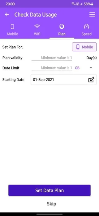 Kuidas teha mobiilse andmeside kiiruse testi reaalajas?