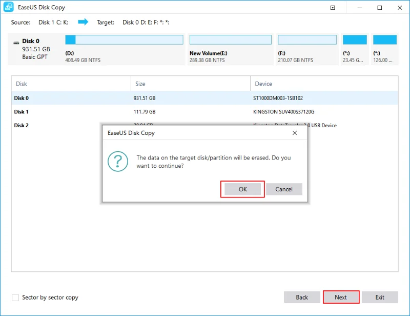 Sådan klones harddisk til SSD på Windows 10/8/7