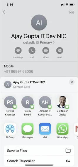 Kuidas sünkroonida kontakte iPhone'ist Maciga