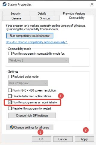Jak opravit Jade Empire Failed To Find Steam ve Windows 10