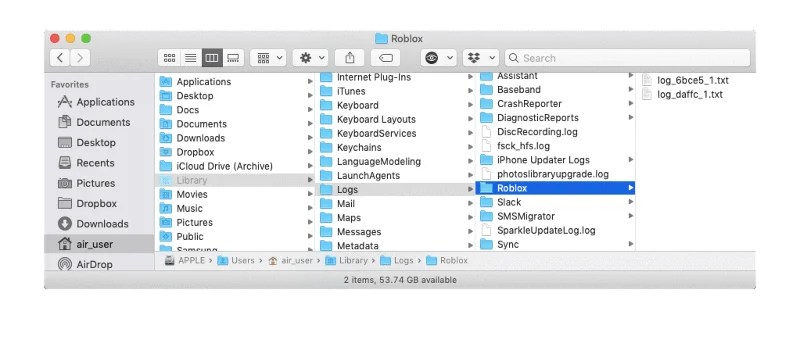 Jak odinstalovat Roblox na Mac