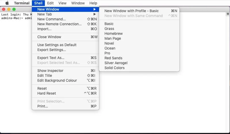 Kroky k přizpůsobení terminálu Mac a zvýšení produktivity
