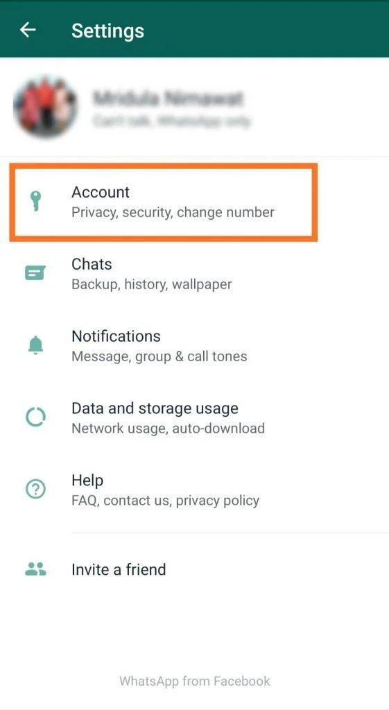 WhatsApp Fingerprint Lock Update på Android