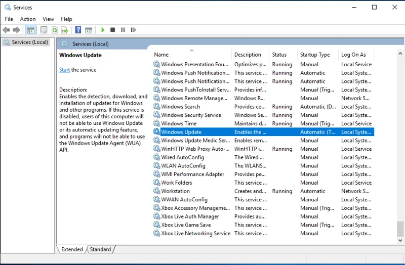 Sådan rettes serviceregistrering, der mangler eller er korrupt i Windows 10