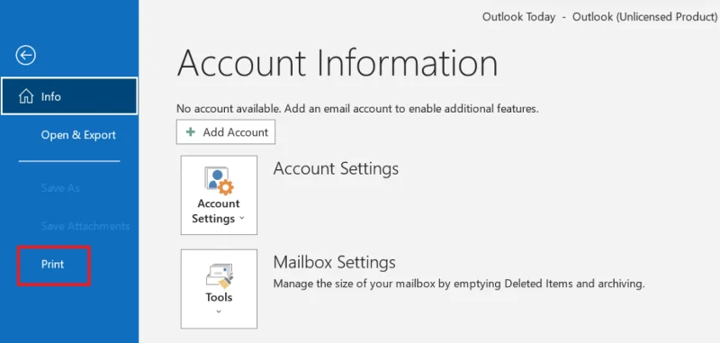 Как да запишете имейл на Outlook като PDF документ?