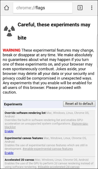 Как да деактивирате функцията „Издърпване за опресняване“ в Chrome за Android