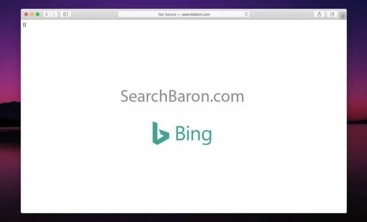 Kaip pašalinti SearchbBaron.com iš „Mac“ (2021)