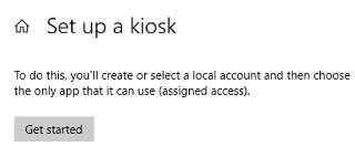 Jak povolit režim veřejného terminálu v systému Windows 10