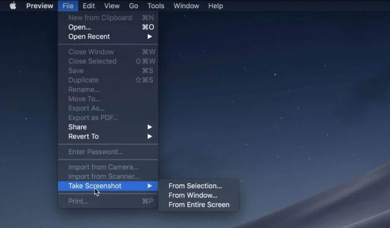 Kā ierakstīt ekrānu un uzņemt ekrānuzņēmumus operētājsistēmā macOS Mojave