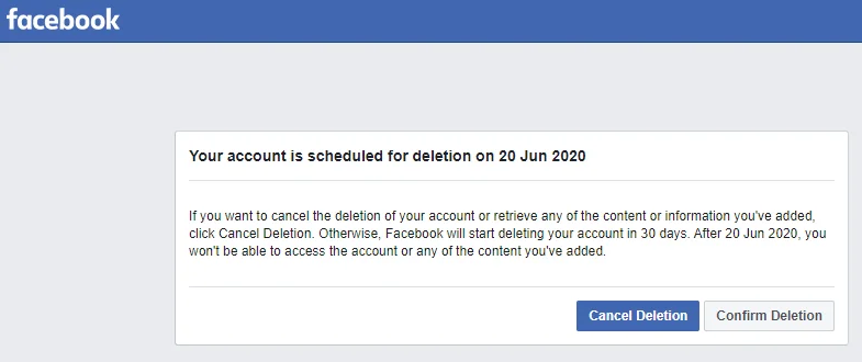 Hur man återställer borttaget Facebook-konto [2021]