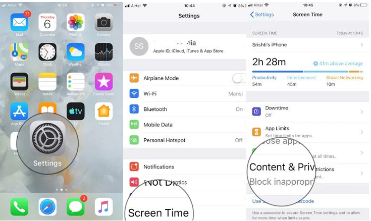 Как да ограничите конкретни уебсайтове в Safari в iPhone