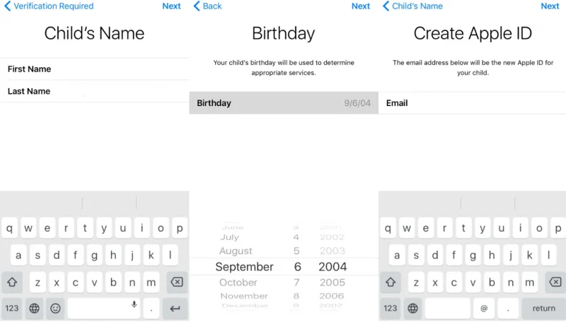 Kaip sukurti Apple ID vaikams