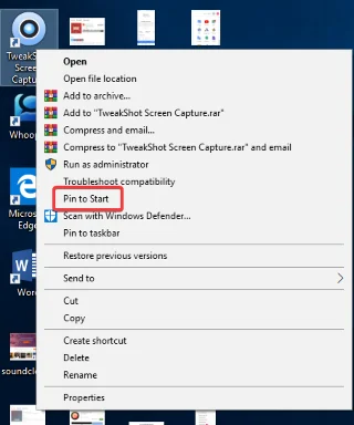 Як створити ярлики для програм у меню «Пуск» Windows 10