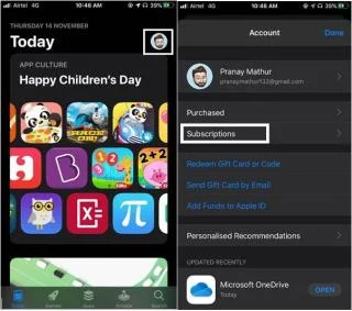 Jak zrušit předplatné aplikací na iPhone?
