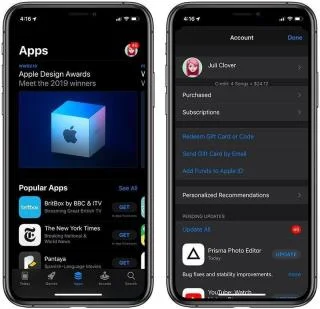 Как да актуализирате приложения на iPhone след надстройка до iOS 13?