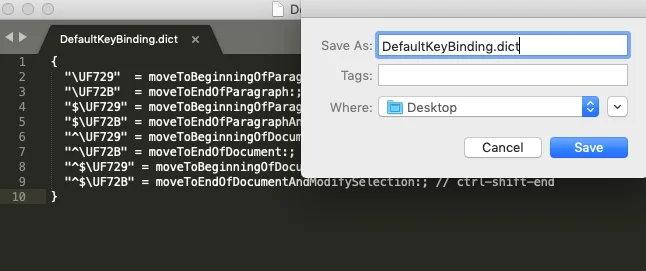 Как да използвате бутоните за край и начало на Mac, както са в Windows