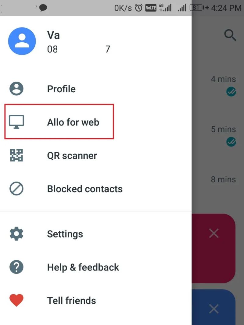Как да използвате Google Allo на вашия компютър