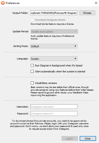 Как да изтеглите снимки и истории от Instagram с помощта на 4K Stogram Tool?
