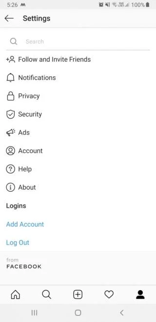 Kuidas Instagrami kontode vahel vahetada
