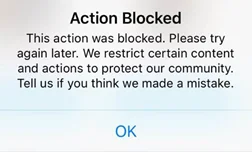 Jak se zbavit problému „Akce zablokovaná na Instagramu“