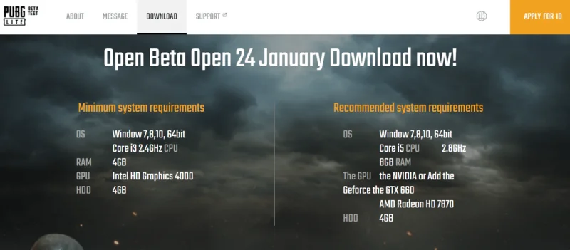 Tani mund të luani PUBG në çdo kompjuter, shkarkoni PUBG Lite!