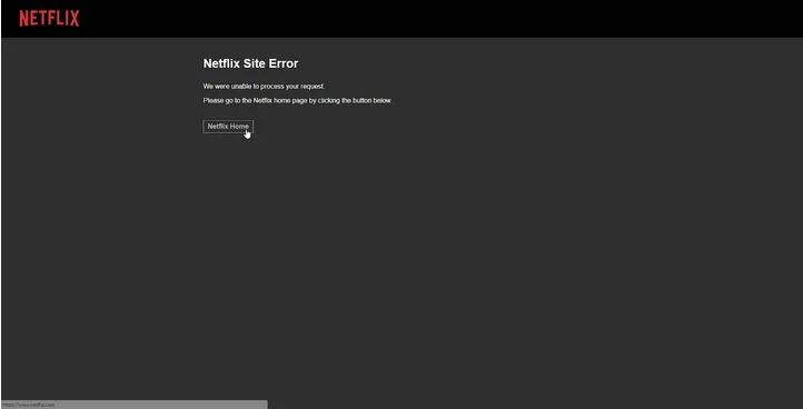 Грешка в сайта на Netflix: Как да разрешим тази грешка