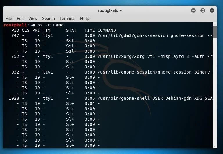 Tapoja käyttää ps-komentoa Linuxissa