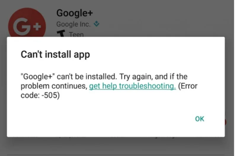 Как да поправите грешка в Google Play 505 и 927