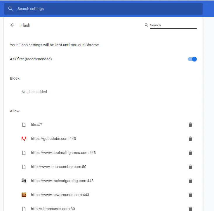 Si të menaxhoni lejet e Flash në Chrome në asnjë kohë