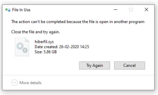 Hogyan lehet törölni a hiberfil.sys fájlt a hibernálás leállításához a Windows 10 rendszerben?
