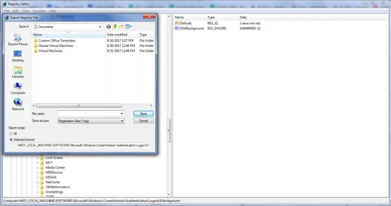Jak zálohovat a obnovit registr Windows