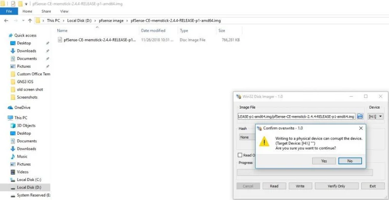 Як встановити pfSense за допомогою завантажувального USB