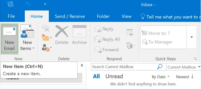 Kaip planuoti el. paštą programoje „Outlook“.