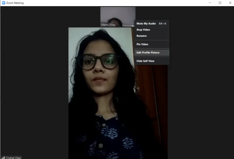 Sådan sætter du profilbillede på zoom i stedet for video på pc og mobil