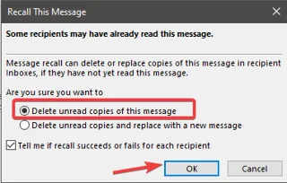 Kaip atsiminti el. laišką „Outlook“?