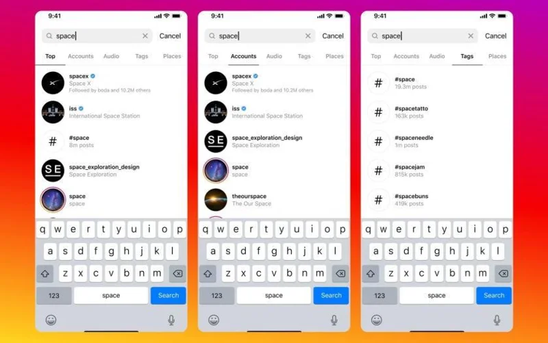 Обновете емисията си в Instagram: 5 начина да изчистите историята на търсенията си в Instagram