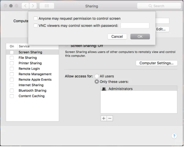 Kaip bendrinti ekraną „Mac“ nieko neatsisiunčiant?