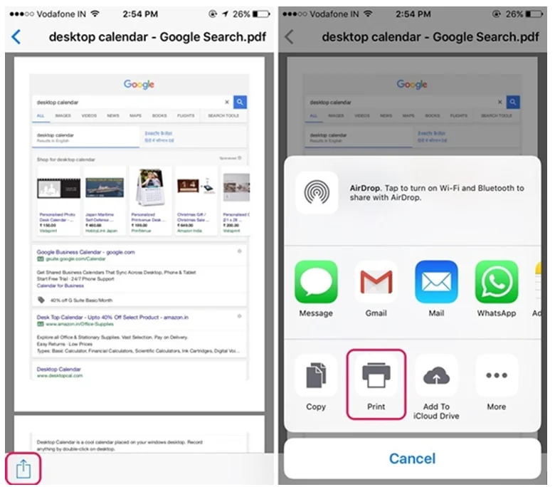 Kaip ištraukti puslapius iš PDF „Android“ ir „iOS“.