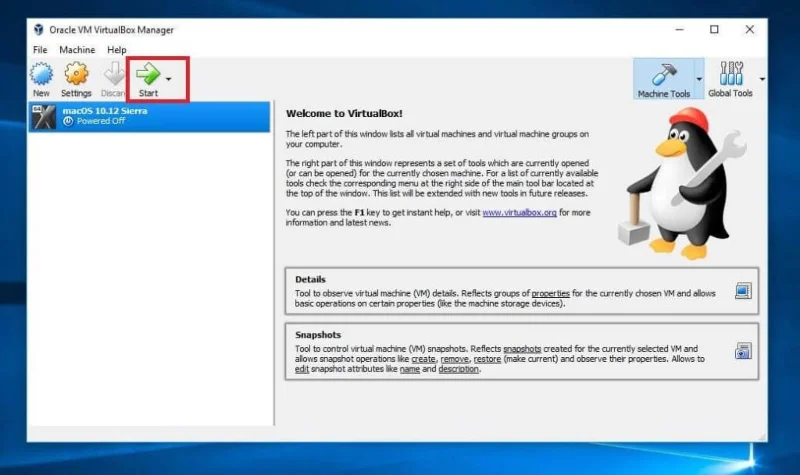 Як встановити MacOS на Windows 10 у VirtualBox
