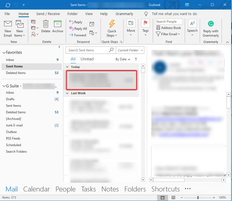 Kaip atsiminti el. laišką „Outlook“?