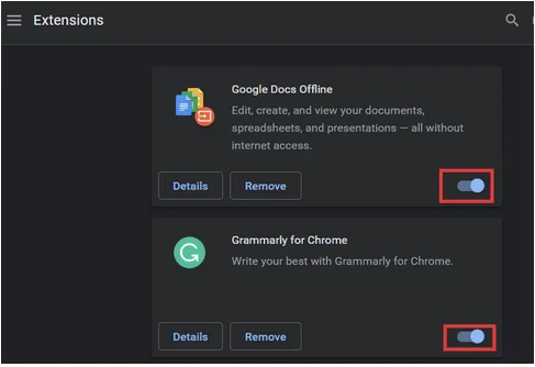 Hogyan lehet felismerni és letiltani a RAM-evő bővítményeket a Google Chrome-ban