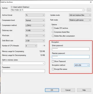 Како заштитити зип датотеку и фасциклу лозинком